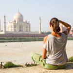 Relaxing,At,Taj,Mahal