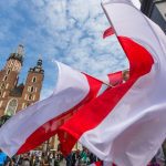 Krakow,,Poland,-,May,2,,2015:,During,Flag,Day,Of