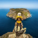 Australian,Hiking,Wilderness,Of,Tasman,Peninsula,,Tasmania,,Australia,Overlooking,Tasman